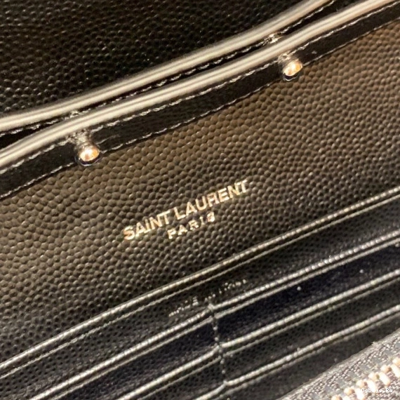 MATELASSÉ CASSANDRE WALLET YSL CHAIN 0730